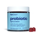 il suo Probiotico & Prebiotic Gummy, Supporta la Salute Digestiva, Promuove il Gut sano, Supporta la Salute Immune, 5 miliardi di CFU, Gluten e Soia Libero, Vegan, 60 Gummies, 30 Serve (Pack of 1)