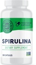 Vimergy Spirulina Capsule – Proteine Concentrate Supporta la Salute Immune & Cardiovascolare Funzione – Vegan, Kosher, Gluten-Free – 180 capsule