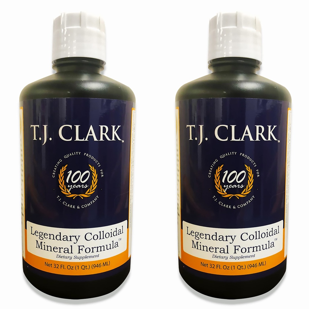 T.J. Clark Legendary Colloidal Mineral Formula 32 fl. oz. (2 Pack) di T. J. Clark