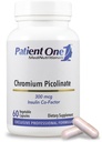 Paziente One Chromium Picolinate 300 mcg | Supplemento al cuore di supporto e alla salute metabolica* | 60 capsule