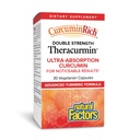 Fattori naturali, CurcuminRich Double Strength Theracurmin, 60 mg, Just 1 Capsule Daily, Formulato per l'assorbimento superiore, 30 Count (Pack of 1)