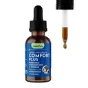 Animali Essentials Comfort Plus per cani e gatti - Liquido calmante, Gocce di calma animale, Formula di erbe, Poppy California, Skullcap - 2 Fl Oz