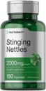 Horbäach Sting Nettle Capsule 2000mg | 150 Count | Herbal Leaf Extract Supplement | Non OGM, Gluten Free