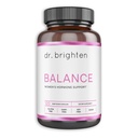 Dr. Brighten Balance - Equilibrio dell'ormone per le donne con Chasteberry e DIM - Targets Acne ormonale, edizioni periodiche, & PMS - Vegan, Non OGM