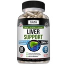 Kaya Naturals Detox & Repair - Integratore di cardo al latte - Detossi del fegato per le donne e gli uomini - Estratto di carciofo e capsule di radice di dadelion - 60 Conte