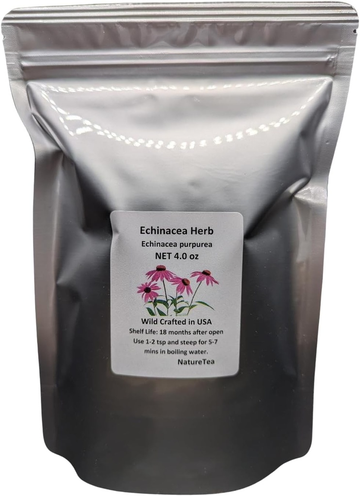 Echinacea Herb - Echinacea purpurea Loose Leaf C/S 100% dalla natura (4 oz)