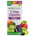 Puramente ispirato 7-Day Detox Cleanse - tutto il corpo Cleanse & Detox pillole per le donne e gli uomini, alimentato con Senna Leaf, Vitamina C, Aceto di sidro di mele, Enzimi digestivi & Probiotici - 42 Acai Berry Capsule