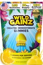 Creatina Monoidrato Gummies per uomini e donne 5000mg - Made in USA, Potency Tested, Vegan, Supporta la crescita muscolare, resistenza e funzione cognitiva, Non-GMO Gluten-Free Lemon Flavored Creatine 150 Chews