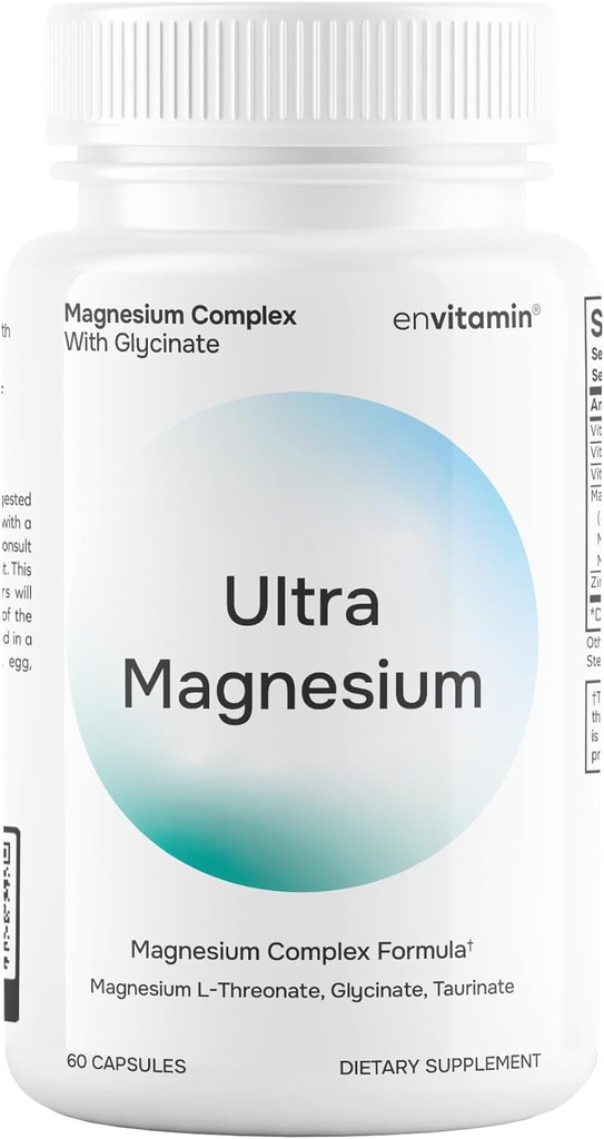 Ultra Magnesio 1700mg - da Magnesio Glycinate, L-Threonate & Taurinate