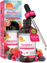 Zahler - Kidophilus Liquid Drops Probiotics for Kids (4 Fl Oz) Certified Kosher Kids Probiotico per la digestione sana e supporto immunitario - Fruit Punch Flavored Children's Probiotic Drops Supplement
