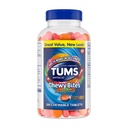 TUMS Chewy Bites Chewable Antacid Tablets for Ultra Strength Heartburn Relief, Grande per un barbecue estivo- Frutta mista - 200 Conte