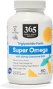 365 da Whole Foods Market, Super Omega + CoQ10, 60 Conte