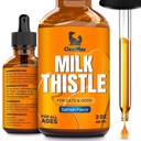 Cardo al latte per cani e gatti – Supporto al fegato per cani e gatti – Supporto per reni – 2Oz