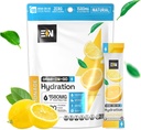 Imballaggi in polvere di elettrolito senza zucchero - Limonata Flavor - Keto Hydration Packets w/Magnesium, Potassium & Sodium - Calorie zero, Vegan, Non OGM, Gluten-Free - 18 Serve singole