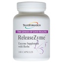 TRASFORMAZIONE IL GENESIS DI GOOD HEALTH Enzymes RilasciareZyme Blend Supplemento con erbe naturali, Advanced Digestive Support Formula con Protease, Aiuta a rompere le proteine, Enzimi basati sulle piante, 100