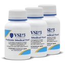 VSL #3® Probiotici per la salute digestiva, IBS & UC Sintomi - 112.5B CFU, alta potenza, multi-straina, Probiotico vivo, refrigerato, cibo medico per il sostegno della salute del fegato negli uomini e nelle donne, 180 capsule