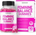Equilibrio femminile per le donne Gummies & PMS Gummies (90 conte) - Equilibrio femminile naturale per le donne - Crampi, Bloating, Mood Swings, Hot Flashes - Formulato con mirtillo, Dong Quai & Chasteberry