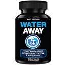 Water Away - Pills Diuretic Water - Retention and Flushing, Aids in Water Relief & Water Loss for Swollen Ankles Feet, Legs or Bloating - Pillole ad acqua ad azione rapida per (90 capsule)