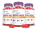 Laboratori giustificati (3 Pack Rapid Ripped Keto ACV Vegan Non OGM 180 Gummies