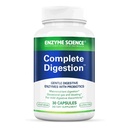 Scienza enzimatica Digestione completa - enzimi digestivi per le donne e per gli uomini con probiotici - 3-in1 Gut Health Support for Digestion - Salute digestiva - Enzimas digestivas y probioticos - 30 capsule