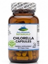Pure Mountain Botanicals Broken Cell Wall Chlorella Capsule - 90 Kosher Vegan Caps Now con 500mg Organic Chlorella Polvere