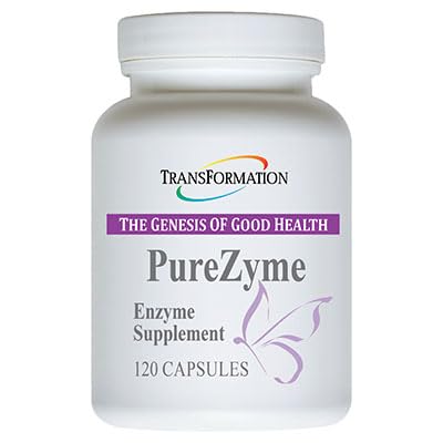 TRASFORMAZIONE IL GENESIS DI GOOD HEALTH - Purezyme High-Potency Protease Blend Enzyme Supplement, Physician Raccomandato - Formula avanzata per la digestione massima dei nutrienti & Gut Health, 120 capsule