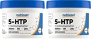 Nutricost 5-HTP Polvere 25 Grammi (2 Confezione) (300mg per la dose)