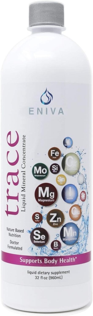 Liquido Ionic Trace Mineral Supplement (32oz) Dottore formulato. Zero Calories. Zero Sugar. by Eniva Health.
