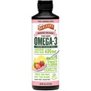 Limonata rosa di Barlean Vegan Omega 3 Supplemento, Olio di alghe liquide con 630 mg EPA & DHA, Omega basati sulle piante da olio algal, Non OGM & Gluten Free, 16 oz