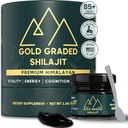 Shilajit Resina | 500mg ad alta potenza, Shilajit Pure Himalayan Organic, 85+ Trace Minerals & Fulvic Acid | Shilajit for Energy & Immune Support | Gold Grade Shilajit, Shilajit for Men & Women | 30g