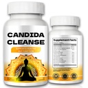 Candida Cleanse - Gut & Colon Support, Formula Avanzata - Oregano Leaf, Wormwood, Noce Nera, Acido Caprylic