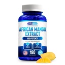 Ci piacciono le vitamine African Mango Extract 500mg - 5000mg Equivalent 10:1-180 Capsule - 6 Mesi di African Mango Capsule - Supporta il metabolismo della salute grassa e digestiva