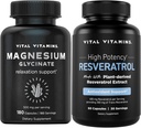 Vitamine vitali Magnesio Glycinate Capsule + Capsule Resveratrolo