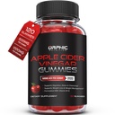 ORPHIC NUTRITION Aceto di sidro di mele Gummies - 1000mg - ACV perdita di peso Gummies - Supporti Digestione, Detox & Cleansing - VIT B12, Beetroot - Gomitas de Vinagre de Manzana (120 pz)