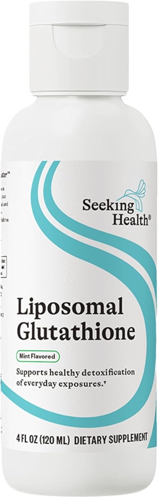 Alla ricerca di salute Optimal Liposomal Glutathione | Fornisce 500 mg di Glutathione Ridotto per Serving (Mint, 4 oz)
