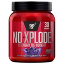 BSN N.O.-XPLODE Pre polvere di allenamento, supplemento di energia per gli uomini e le donne con creatina e beta-alanina, aroma: Uva, 30 porzioni