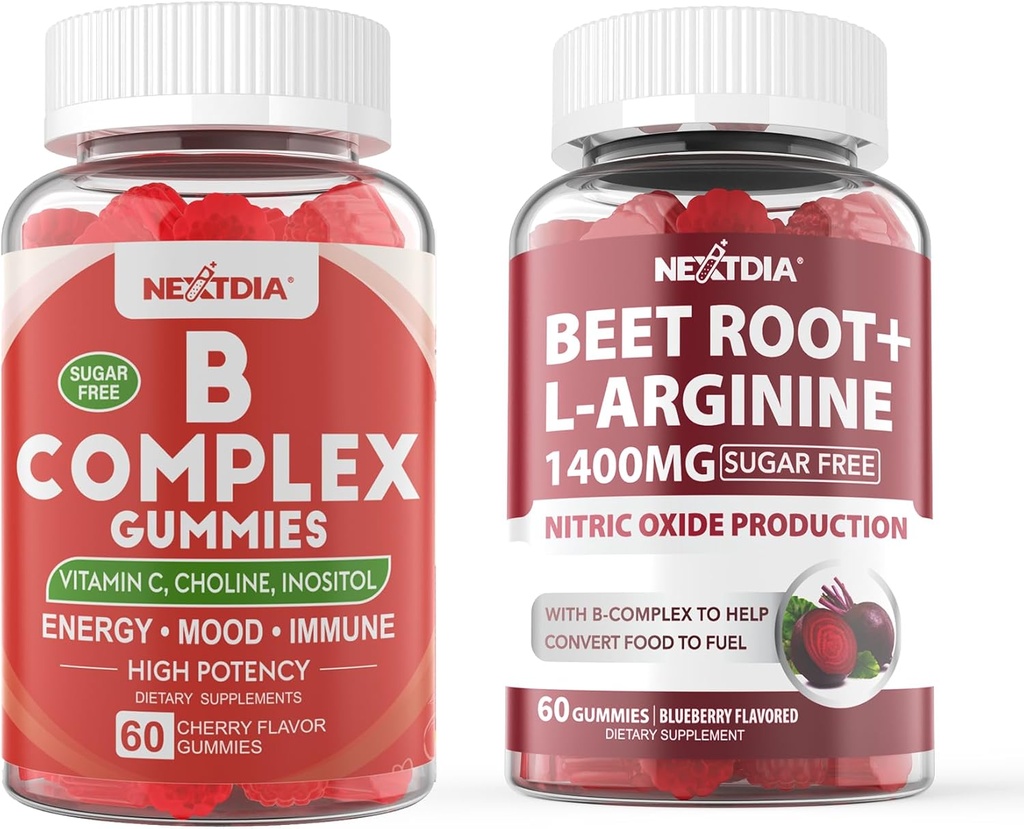 Vitamina B Complesso Gummies con barbabietola Root Gummies