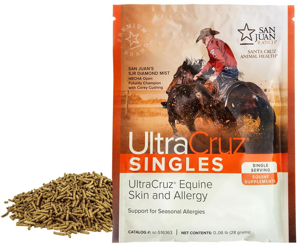 UltraCruz® Equine Skin e Allergy, 120 Single