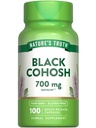 Natura Verità Nero Cohosh | 100 capsule | Estratto di radice | Non OGM & Gluten Supplemento gratuito