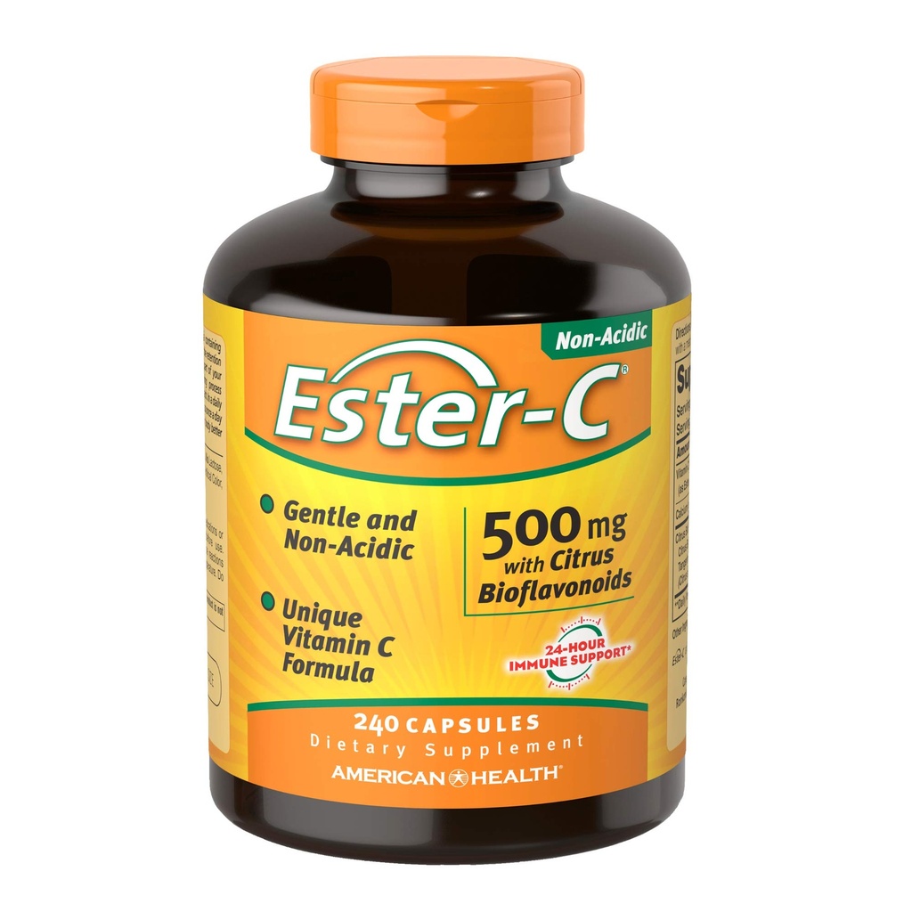American Health Ester-Vitamin C con Citrus Bioflavonoidi 500 Milligrammi 240 capsule