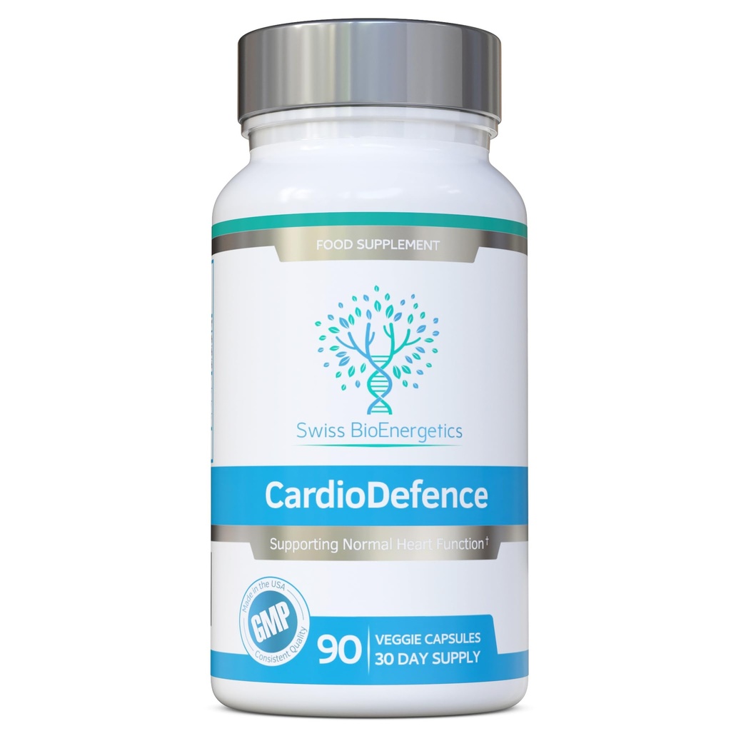 CardioDefence – 90 capsule – un preciso equilibrio di CoQ10, D-Ribose, Acetyl L-Carnitina, B Vitamine e MCT per contribuire alla normale funzione del cuore e ridurre la stanchezza e la fatica