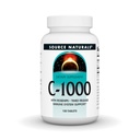 Source Naturals C-1000, con Rose HIPS 1000 mg per il supporto del sistema immunitario - 100 compresse di rilascio del tempo