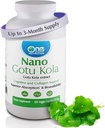 One Planet Nutrition Nano Gotu Kola 250 mg Veggie Capsule (120 Serve), Gotu Kola Extract, Nano per l'assorbimento potenziato, Migliora la funzione cerebrale & Collagen Sintesi, Non-GMO, Vegan, senza glutine