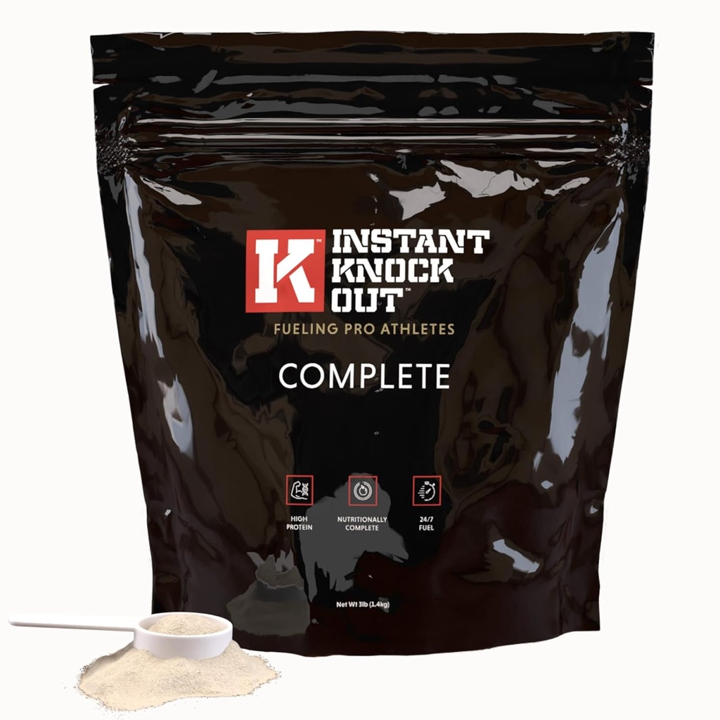 Immediato Knockout Complete Shred - Meal Sostituzione Shake - Vanilla - High-Protein, Vitamin-Enriched, Nutrizione Completa - 14 Serve
