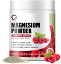 Magnesio Glycinate Powder - 680mg Magnesio Complesso Integratore con Citrato di Magnesio, Ossido & Vitamina A C D E per il Calma, Notte e Supporto Muscolare - Vegan, Non OGM (60 Serve, 120 Grammi)