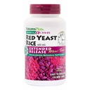 NaturesPlus Herbal Actives Riso di lievito rosso, Extended Release - 600 mg, 120 Mini Tablets - Integratore di erbe - Vegan, Vegetariano, Senza glutine - 60 Serve