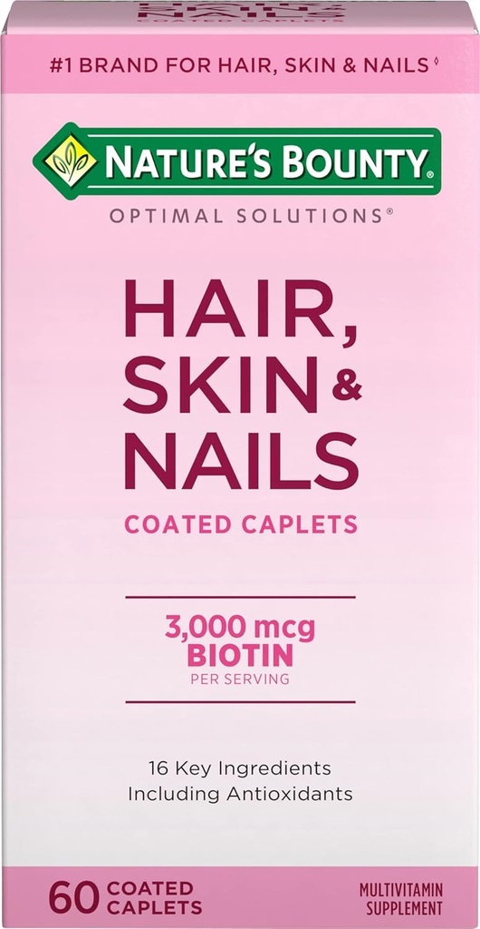 Bounty Hair, Skin & Nails, 60 caplets
