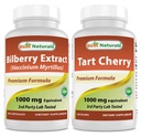 Best Naturals Estratto di mirtillo 1000mg & Tart Cherry Extract 1000 mg