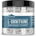 Elementi terrestri (200 capsule L-Ornithine HCl, aminoacido, sintesi proteica
